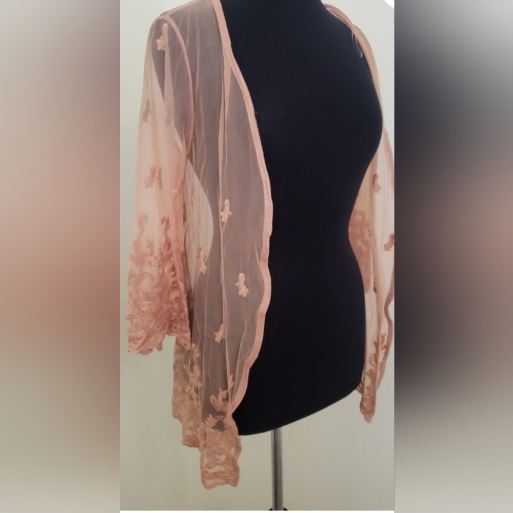 Peach Cardigan Size S